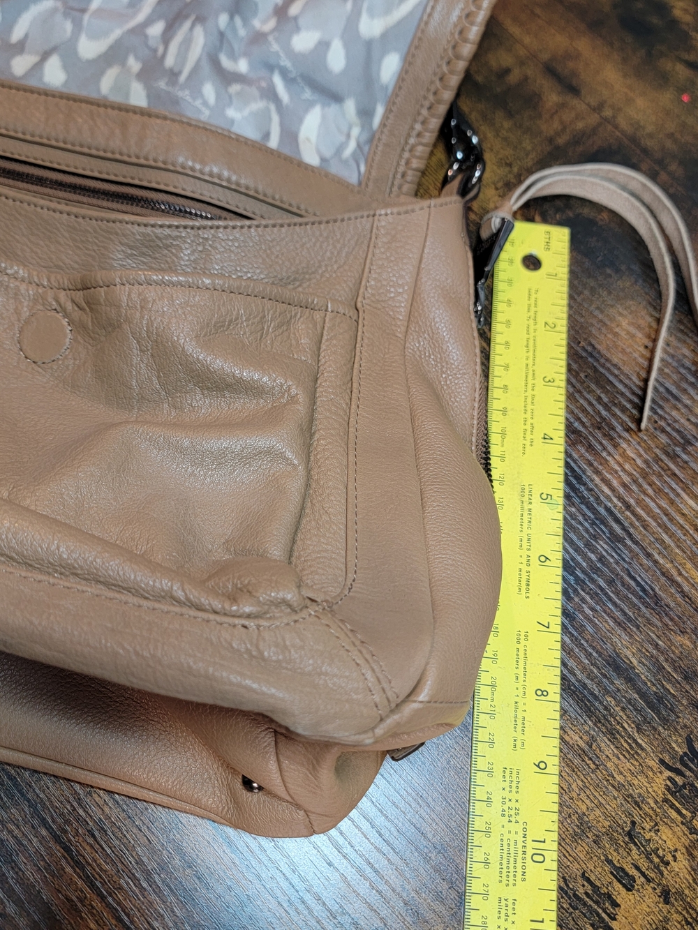Aimee Kestenberg Tan Leather Shoulder Bag - Picture 10 of 16